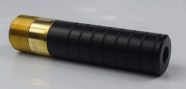 sandblasting nozzle with brass threads