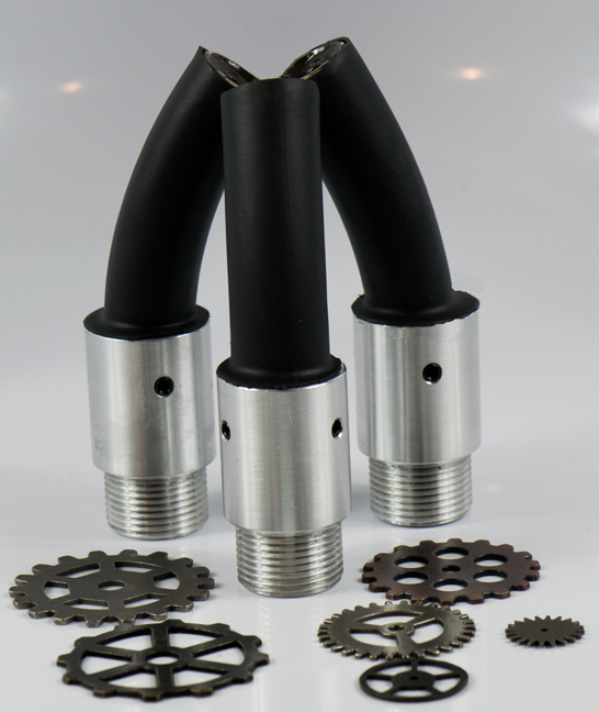 EVBCB3 Curved nozzle for blast cleaning in restricted and/or diff